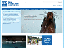 Tablet Screenshot of blog.searesearch.org